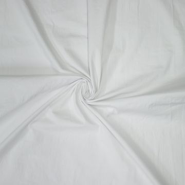 Silicone stretch poplin wit