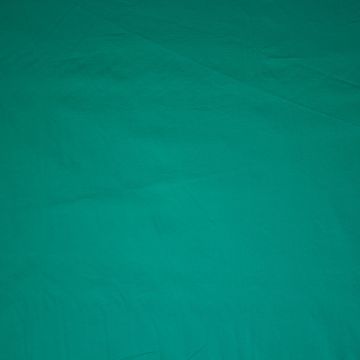 Silicone stretch poplin zeegroen