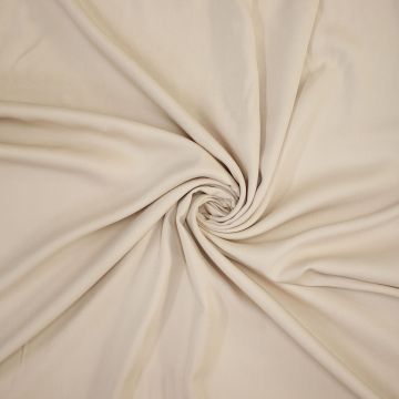 Viscose twill uni lichtbeige