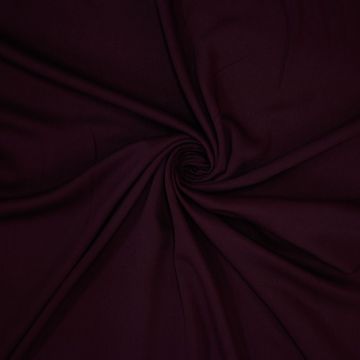 Viscose twill uni plum