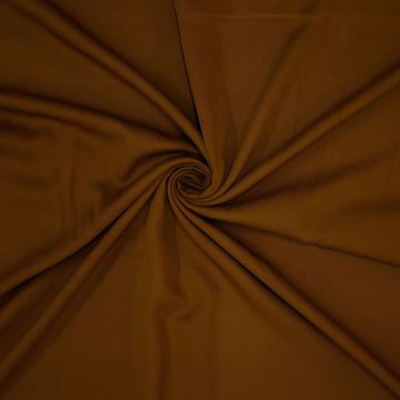 Viscose twill uni sepia
