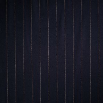 Krijtstreep Mark marine blauw