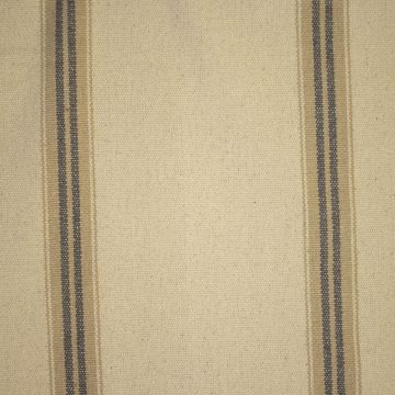 Heavy Cotton Canvas strepen beige-grijs