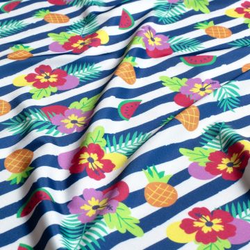 Lycra swimwear tropical