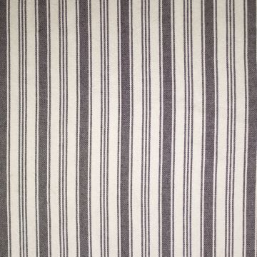 Cotton naturel strepen bruin