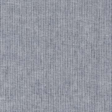 Linnen katoen klein streepje donkerblauw