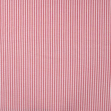 Seersucker Streep Rood