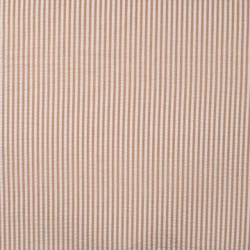 Seersucker Streep Camel