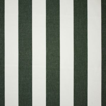 Outdoor canvas streep stof donker groen