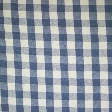 Cotton naturel brabants bont 25mm denim