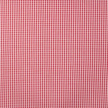 Seersucker ruitje Rood