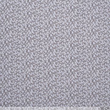 Tricot Spring Flower Light Grey