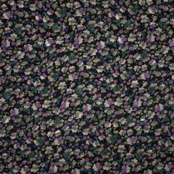 Viscose crêpe mille fleur lila