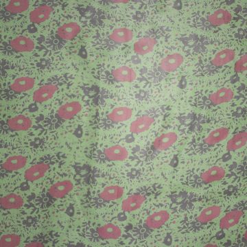 Silk chiffon poppy