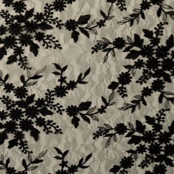 Couture kant schulprand zwart