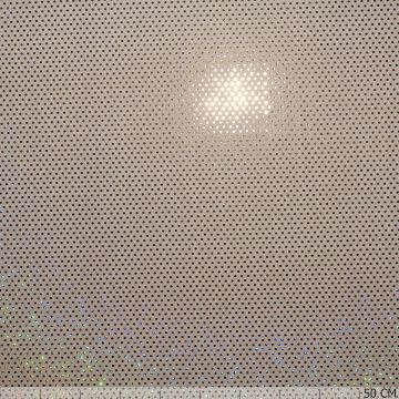 Lycra Diamond Spots Goud