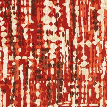 Viscose Twill stof paint splash brique