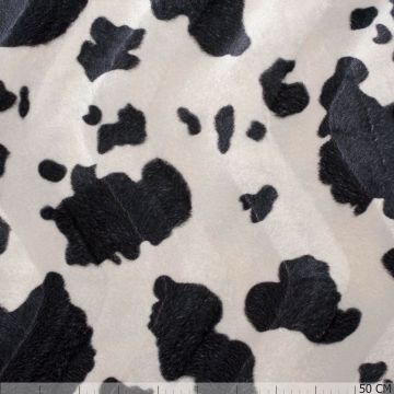 Cow Fur Zwarte Bont