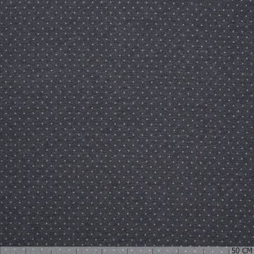 Tricot Two Tone Dot Grey
