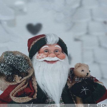 Paneel Tricot Santa in the Snow #57630-020