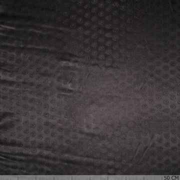 Jacquard voering swirl zwart