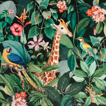 Velours Paneel jungle 48x48cm