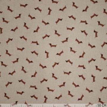 Canvas Dachshund Teckel