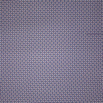 Viscose poplin sterretjes blauw