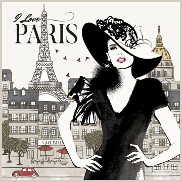 Skai Paneel Paris Chic 44x44cm