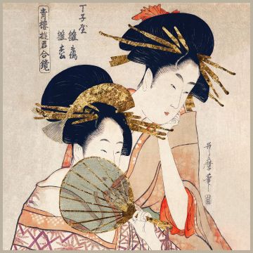 Skai Paneel Edo Geisha 44x44cm
