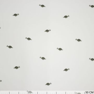 Tricot schildpad gebroken wit
