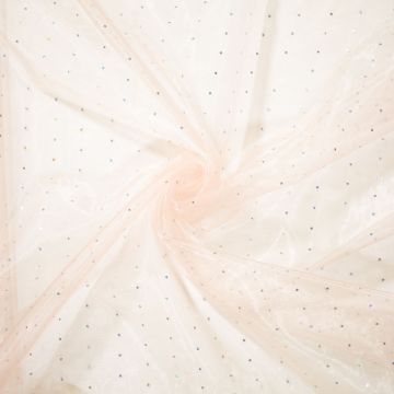 Organza points lichtroze