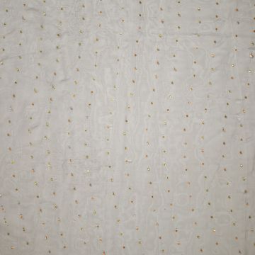 Organza points zwart