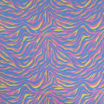Katoen Candy Zebra Vibes roze