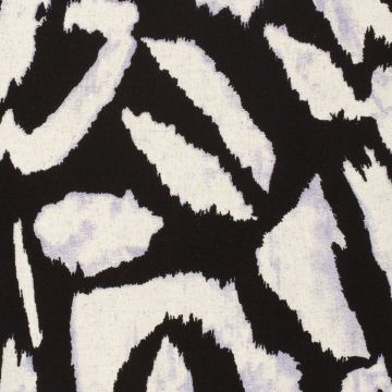 Geweven Viscose Linnen Stof Abstract