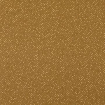 Katoen Poplin Stof Bedrukt Stippen camel