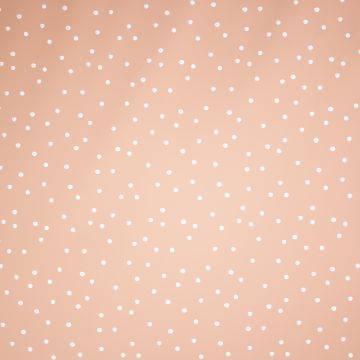 Raincoat print dots zalmroze