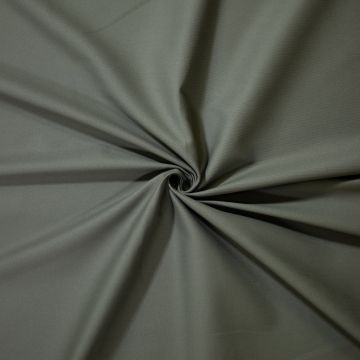 Katoen twill groen grijs