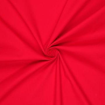 Stretch twil katoen rood