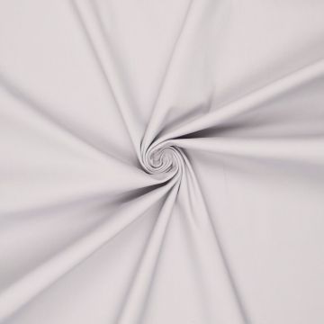 Stretch twil katoen licht grijs