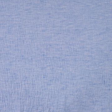 Linnen look stof licht blauw