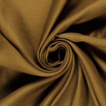 Tencel Twill Stof Effe okercamel
