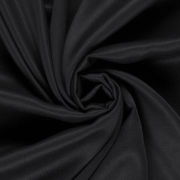 Tencel Twill Stof Effe zwart