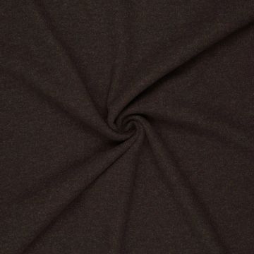 Stretch Flaush wool touch bruin