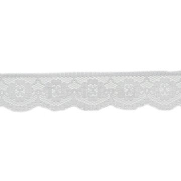 Lingerieband PE 25mm wit