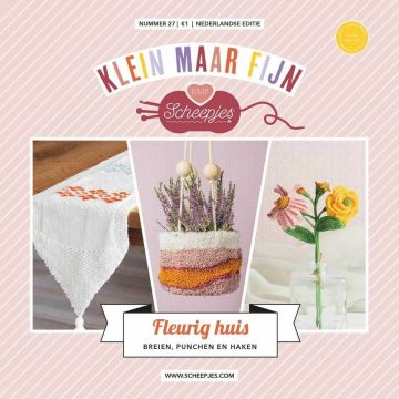 Yarn Klein Maar Fijn nr.27 Fleurig huis