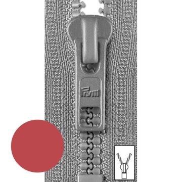 Prym Ritssluiting Kunststof 6mm grof (niet deelbaar) Rood #722 16 cm