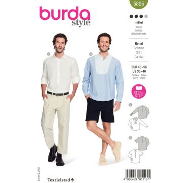 Burda patroon 5895 maat 46 t/m 56