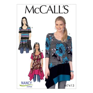 McCall's patroon 7413 maat 44 t/m 50