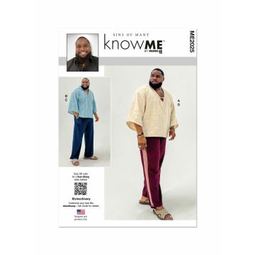 KnowMe patroon 2025 maat 44 t/m 52